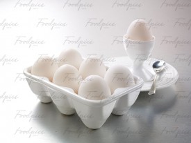 Eggs Eggs in an egg holder image preview