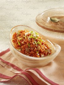 Gajjar Halwa Carrot pudding with cottage cheese garnish preview