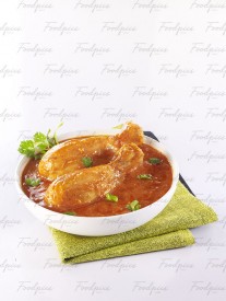 Chicken Curry Chicken curry in white bowl image preview